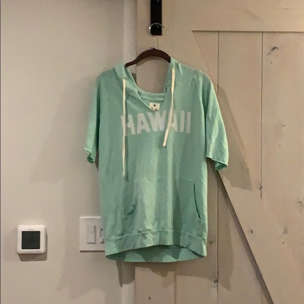 Sundry Hawaii short sleeve hoodie